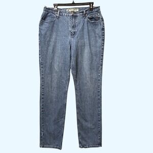 Harley Davidson Womens Denim Jeans Blue Embroidered Logo Pockets Distressed-12 L